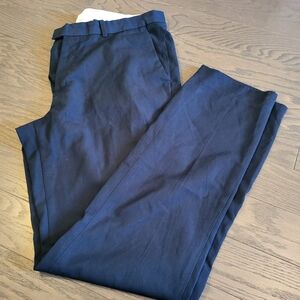 H&M Men's Dark Blue Dress Trousers